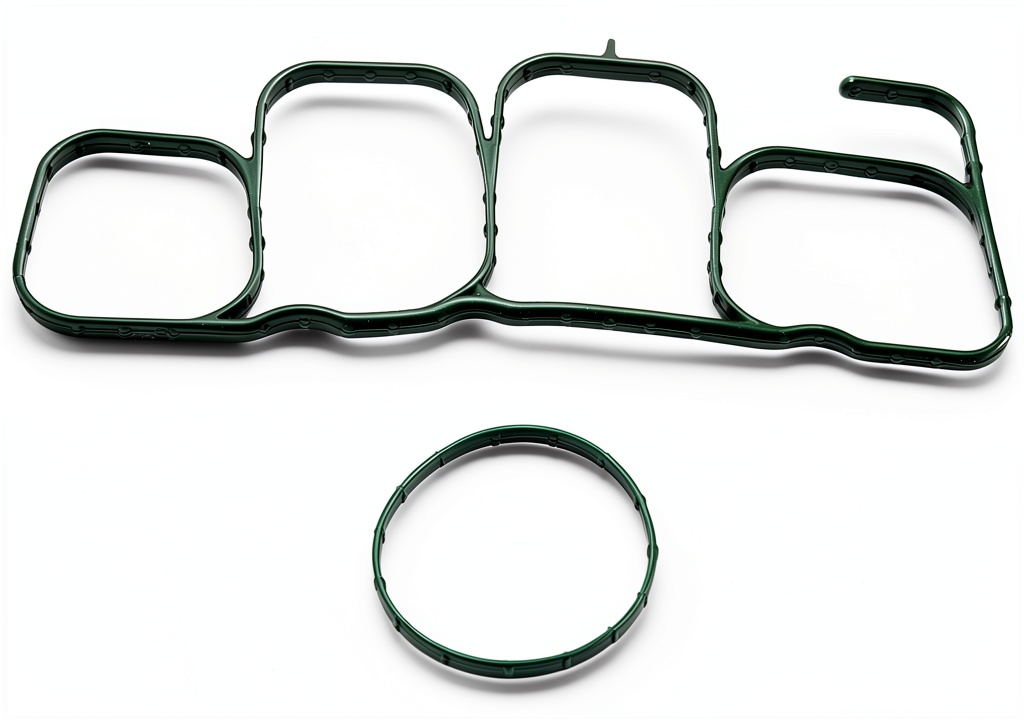 Installing HIHIAV intake manifold gasket on a Ford engine