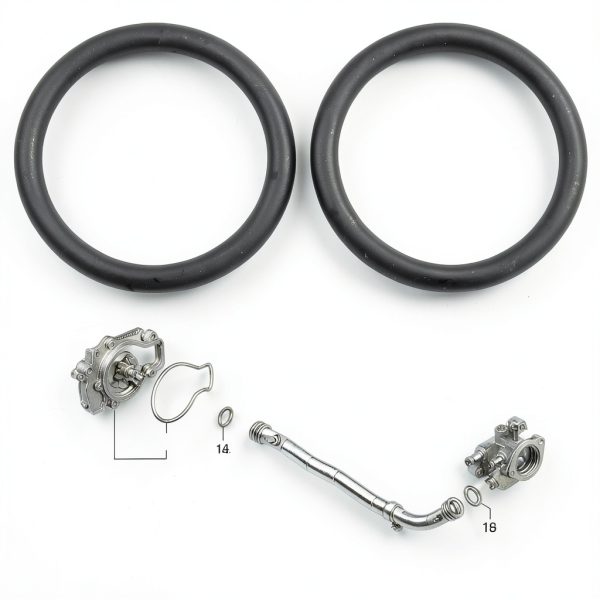 Acura Integra Coolant O-Rings WESEAGO Rubber-2
