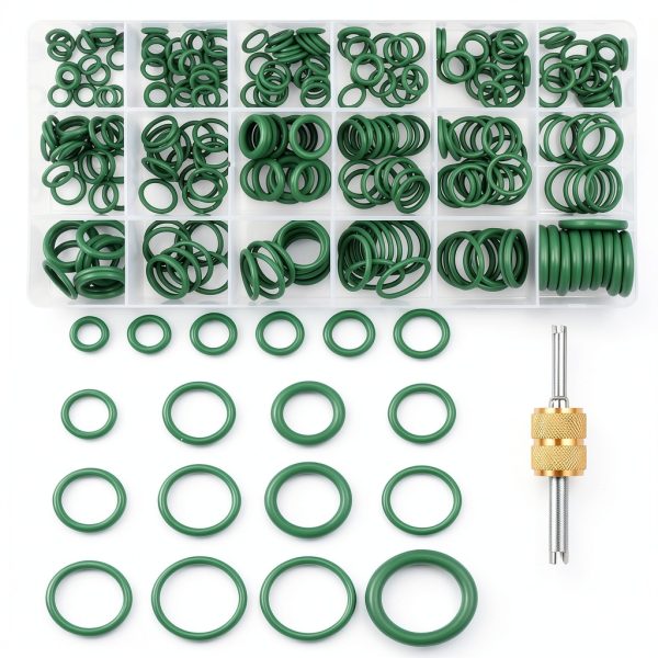 A/C O Ring Kit AUTOUTLET Premium Rubber Seal-1