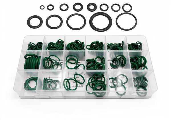 Yourkar Car AC O-Ring Kit Multi-Function Sealant Set 270pcs-2