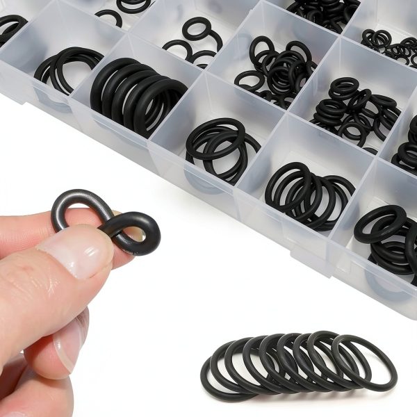 Zikefest Nitrile Rubber O Ring Combo Kit 18 Sizes 300 Pieces Universal-3