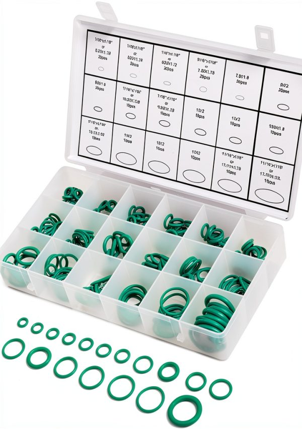 Reswish O Ring Assortment 270pcs Green 18 Sizes Rubber Seal Kit-1