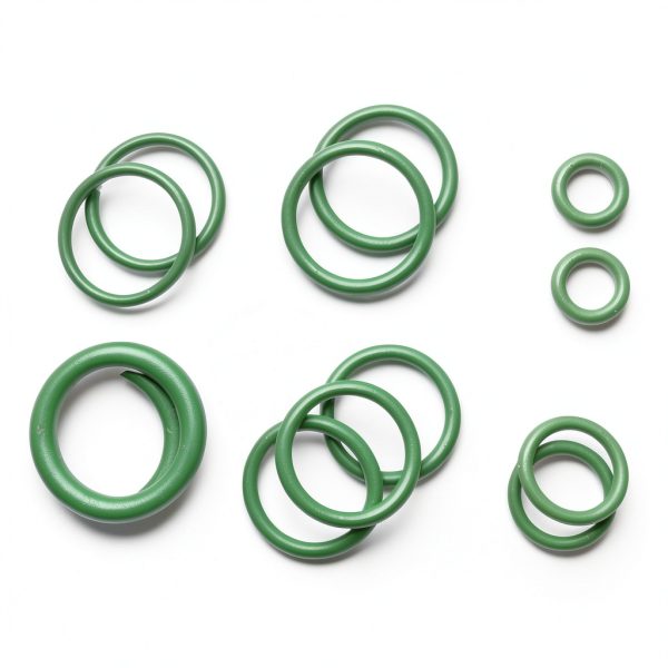 Green Rubber O Ring Kit POVAST 270 pcs 18 Sizes for Auto AC-2