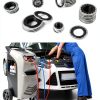 A/C Compressor O Ring Kit bylikeho 60-Piece Silver Rubber Set 15.2mm-5