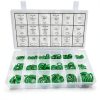 Nitrile O-Ring Kit Beduan Automotive 270/530PC Green & Purple-0