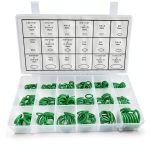 Nitrile O-Ring Kit Beduan Automotive 270/530PC Green & Purple-0