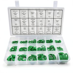 Nitrile O-Ring Kit Beduan Automotive 270/530PC Green & Purple-0