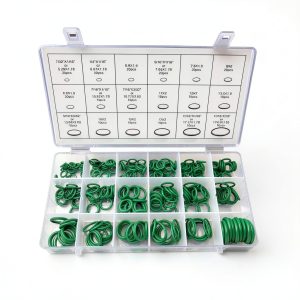 Green Rubber O Ring Kit POVAST 270 pcs 18 Sizes for Auto AC-0