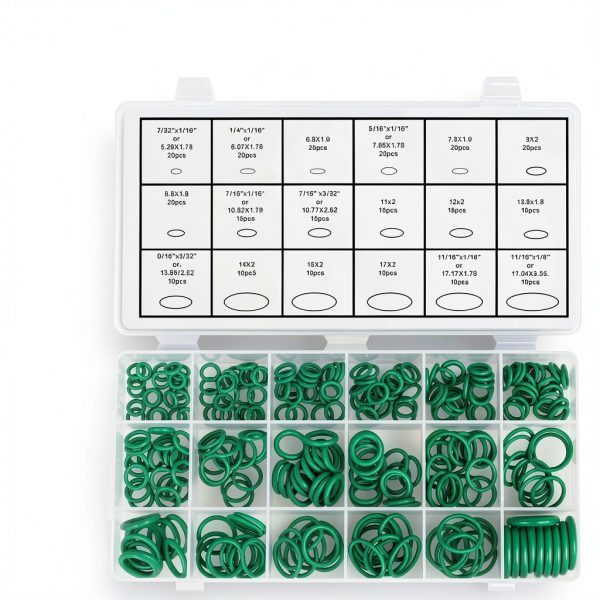 YUQGAOP MFQ270 Air Conditioning O‑Ring Kit Durable Rubber Seal-1
