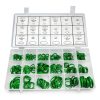 Nitrile O-Ring Kit Beduan Automotive 270/530PC Green & Purple-2