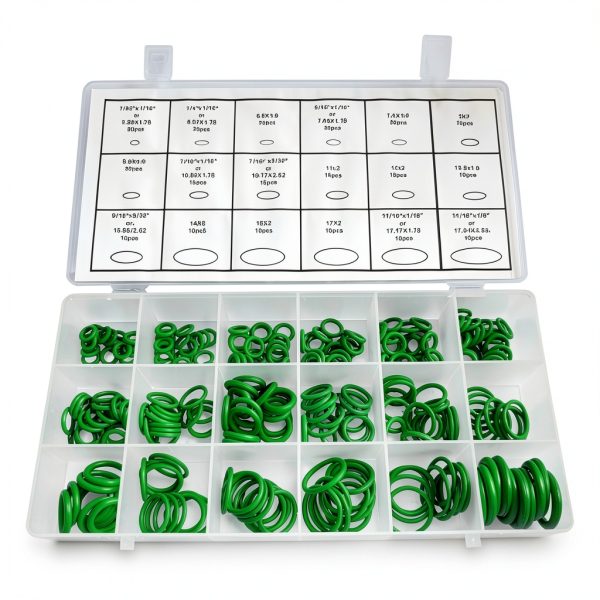 Nitrile O-Ring Kit Beduan Automotive 270/530PC Green & Purple-2