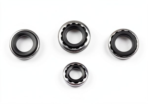 Carleef Car AC Gasket Kit 45pcs Black Alloy Steel Rubber Set-1