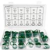 MUQIDA Car AC O‑Ring Kit Green Nitrile Rubber 270‑Piece Seal Set-0