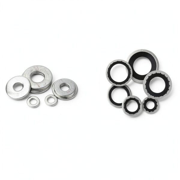 YGDMD AC Seal Kit Steel & Nitrile O‑Rings Green Silver 139‑Piece Set-5