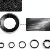 Carleef Car AC Gasket Kit 45pcs Black Alloy Steel Rubber Set-2