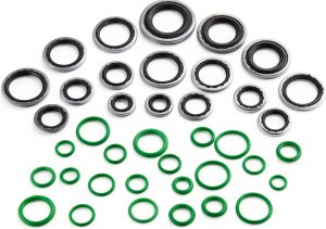 O Ring Gasket AC Seal Kit Four Seasons Model 26738 Rubber-0