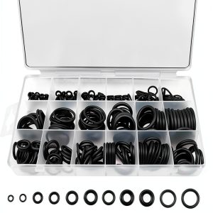 Aokdom O-Ring Kit 300pcs Rubber Gasket 3-22mm NBR Seal-0