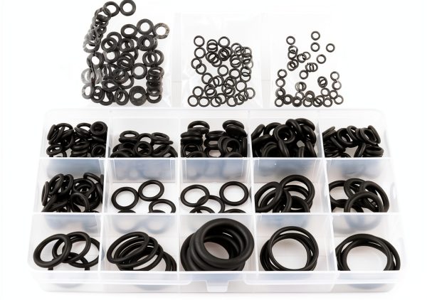 Aokdom O-Ring Kit 300pcs Rubber Gasket 3-22mm NBR Seal-5