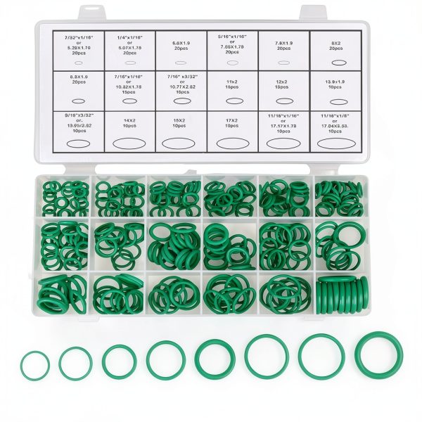YUQGAOP MFQ270 Air Conditioning O‑Ring Kit Durable Rubber Seal-0