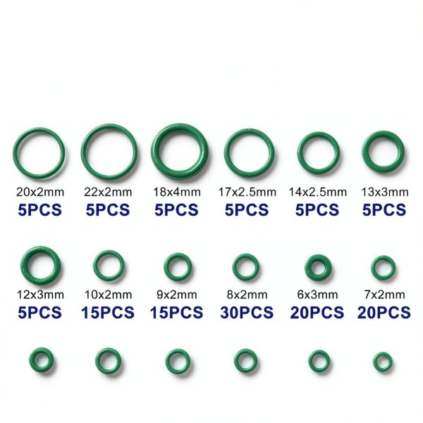 BUSY-CORNER 612 Piece O‑Ring Kit for Automotive A/C-1