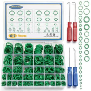 BUSY-CORNER 612 Piece O‑Ring Kit for Automotive A/C-0