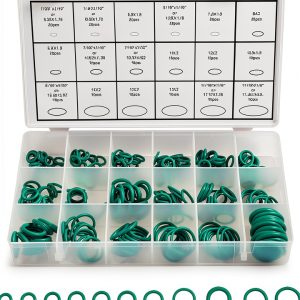 Reswish O Ring Assortment 270pcs Green 18 Sizes Rubber Seal Kit-0