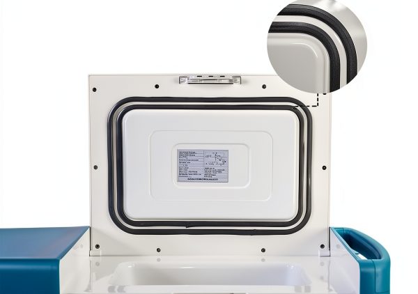 0.8 Cu.Ft Ultra Low Temperature Freezer -123 °F, Portable Lab Cryogenic Freezer Refrigerator Digital Display, Silent Operation & Compact Size, Lab Freezers for Research/Biotech Use/Sample Preservation-7
