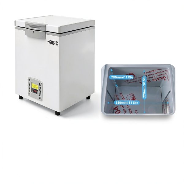 -86° Ultra Low-Temp Freezer HNZXIB 28L Lab Refrigerator Copper System-3