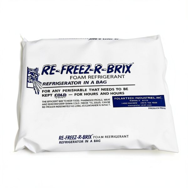 Polar Tech RE-FREEZ-R-BRIX RB60 Foam Refrigerant Packs, 64oz Capacity (Case of 3)-0