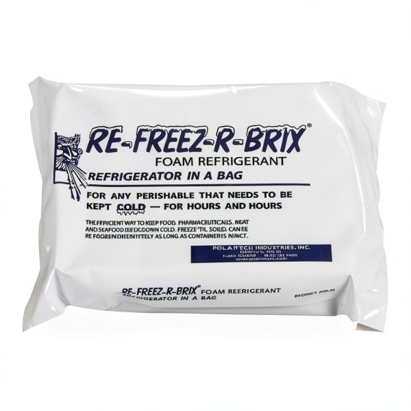 Polar Tech RE-FREEZ-R-BRIX Foam Refrigerant Packs 28oz Case of 6-0