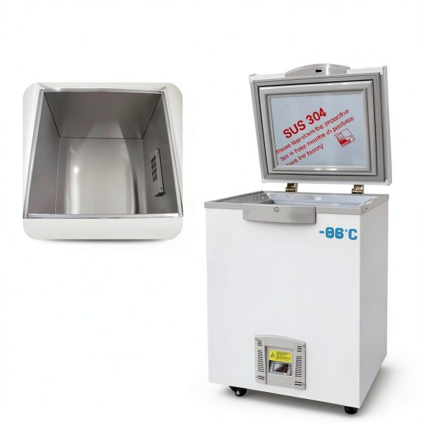 -86° Ultra Low-Temp Freezer HNZXIB 28L Lab Refrigerator Copper System-5