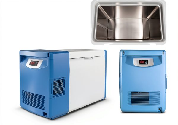 0.8 Cu.Ft Ultra Low Temperature Freezer -123 °F, Portable Lab Cryogenic Freezer Refrigerator Digital Display, Silent Operation & Compact Size, Lab Freezers for Research/Biotech Use/Sample Preservation-5