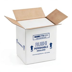 Polar Tech Thermo Chill 266/J56C Large Insulated Foam Container, 19" Length x 12" Width x 16" Depth-0
