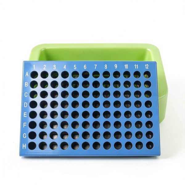 Aluminum Cooling Block - PCR Plate Cooler ，96-Well for 0.2 mL Tubes, Strips or 96-Well Plates (96-Well)-4