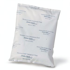Polar Tech TP6/MS Ice Brix Viscous Gel Moisture Safe Refrigerant Cold Pack, 4" Length x 6" Width x 3/4" Thick (Case of 48), White-0