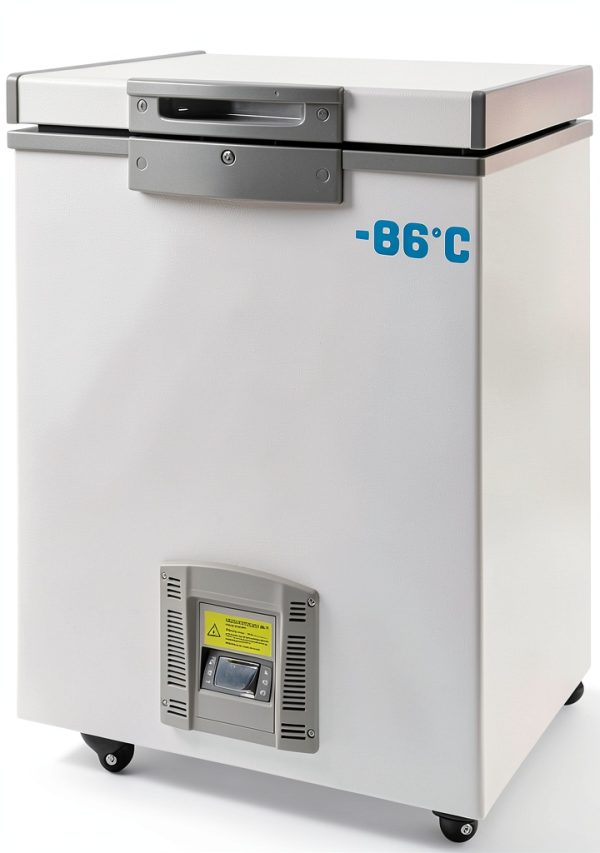 -86°C Ultra-Low Temperature Freezers 28L Lab Cryogenic Freezer 123 °F Samples Flash Freezer for Laboratory Samples Storage (28L)-0