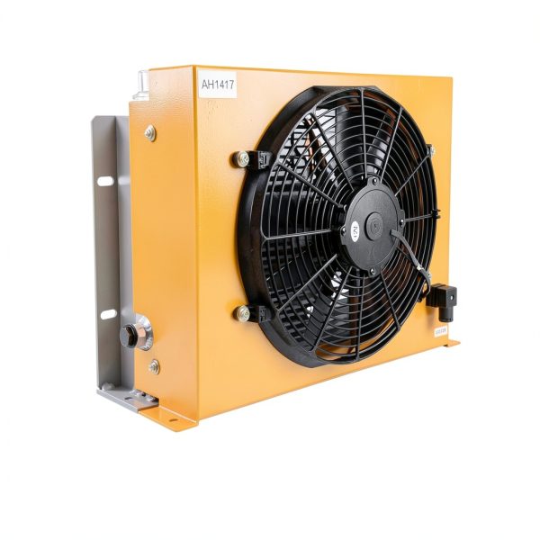 AH1417T-CA Hydraulic Oil Cooler DC12V 120W 150L/min Cooled Fan 2MPa Hydraulic Oil Radiator Air Cooler Heat Dissipation Industrial Cooling System-3